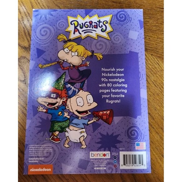 Rugrats Retro Jumbo Coloring Book 90s Kid Y2k Nickelodeon NEW 2021 edition - Picture 8 of 8